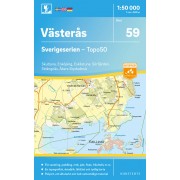 59 Västerås Sverigeserien 1:50 000
